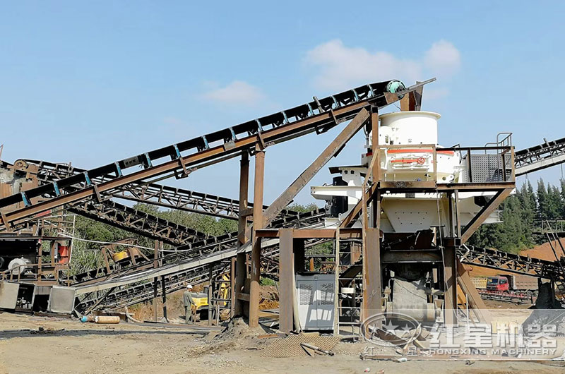 湖南HVI制砂機生產現場 湖南HVI制砂機生產現場