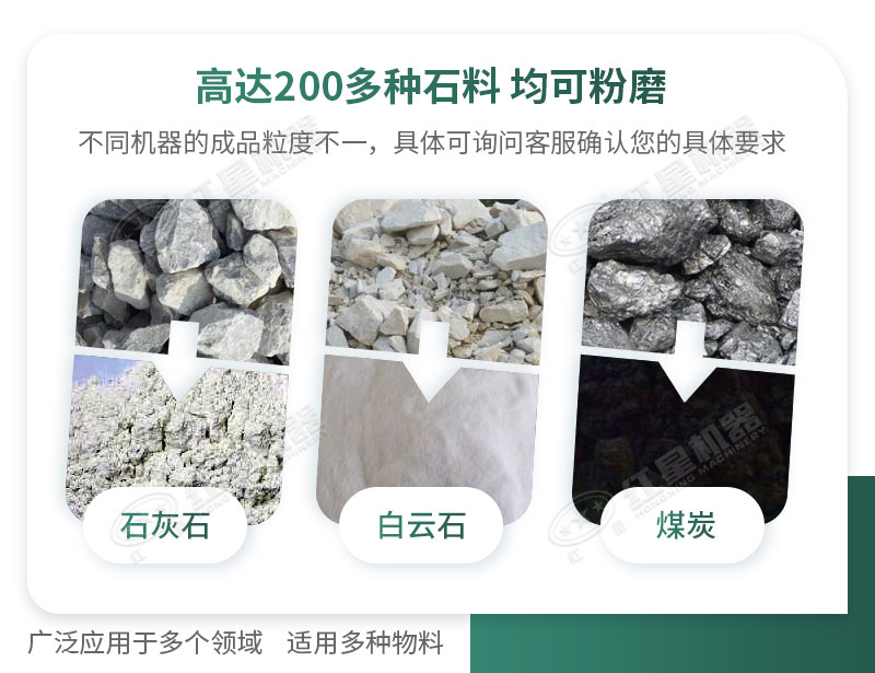 開廠如何選擇磨粉機(jī)型號？磨粉碎機(jī)有哪些型號？