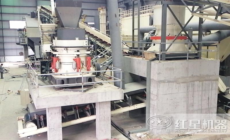 圓錐破碎機現場 圓錐破碎機現場