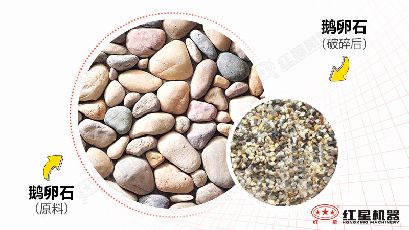 小型鵝卵石破碎機(jī)型號(hào)，多少錢一臺(tái)呢